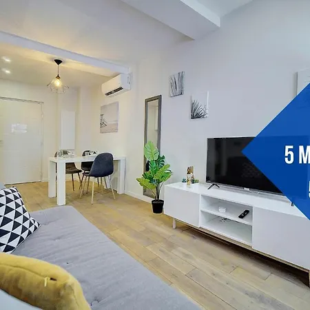 Genet - 200m Plage - 4min Palais - Verriere Cote D'azur Apartment